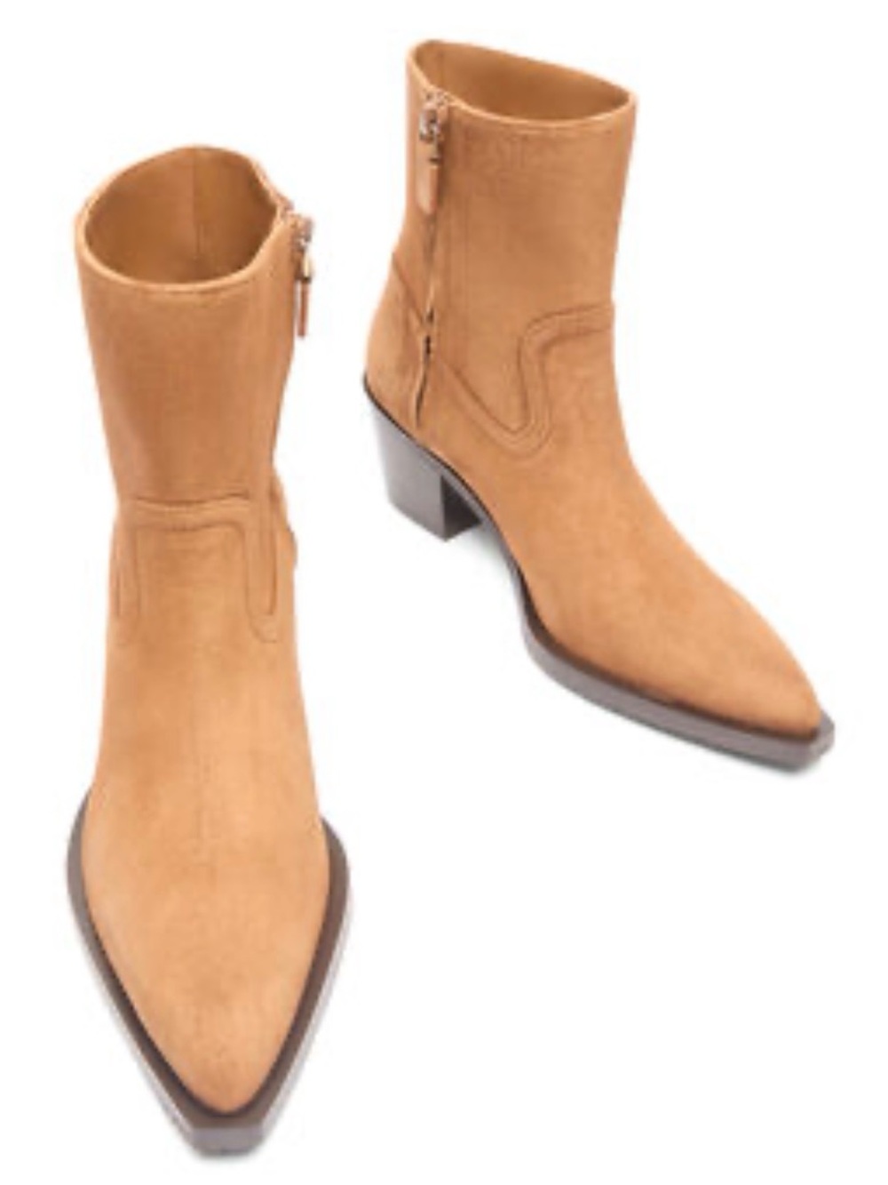Stuart Weitzman Suede Tate Ankle Boots Size 8.5 Women’s